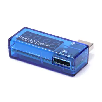 1 шт. цифровой USB мобильный зарядный ток тестер напряжения Мини USB зарядное устройство доктор Вольтметр амперметр