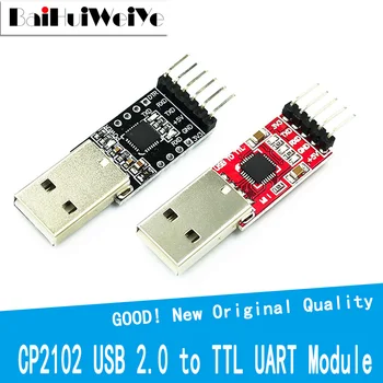 1ШТ CP2102 USB 2,0 к TTL UART Модуль 6-Контактный Последовательный Преобразователь STC Заменить Модуль Адаптера FT232 для Arduino 3,3 В/5 В