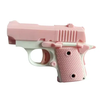 3d-печатная модель игрушечного пистолета Kid'S Mini 191 Gun, не стреляющие пули, игрушечный пистолет, коллекция пусковых устройств на резинке, детские игрушки, подарки для мальчиков
