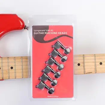 6шт Гитарных тюнеров Для настройки гитарных струн Колышки для ключей Универсальный Тюнер для Укулеле Акустической народной гитары в сборе