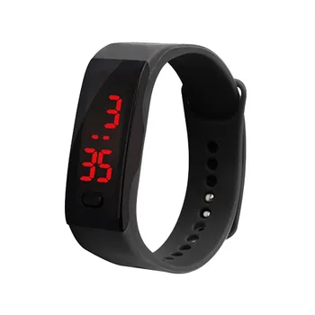 LED Digital Display Bracelet Watch Children's Students Silica Gel Sports Watch часы мужские наручные smartwatch para hombre