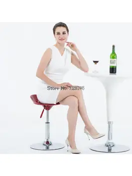 Барный стул, высокий табурет, подъемный стул для стойки регистрации, косметический стул, современный простой барный стол и стул, бытовой вращающийся барный стул