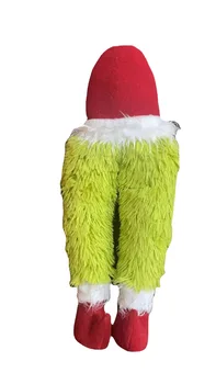 Гринч Рождество Зеленые ножки Гринча Плюшевая игрушка зеленый монстр Зеленые ножки куклы Кукла Рождественская елка Декор для дома