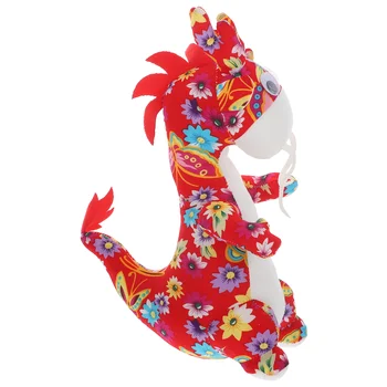 Игрушка Дракон-Зодиак, мягкие подарочные животные-талисманы в китайском стиле с плюшевым наполнителем на Новый год