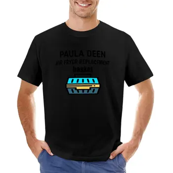 Копия футболки Paula deen airfryer с корзиной для замены винтажной одежды, однотонные футболки для мужчин