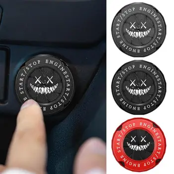 Крышки кнопок автоматического запуска двигателя Модификация интерьера автомобиля Защита кнопки запуска из сплава для внедорожника