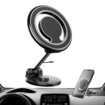 Магнитный автомобильный держатель телефона Универсальная регулируемая на 1080 градусов подставка с присоской Hands Free Поддержка мобильного телефона GPS Автомобильные Аксессуары
