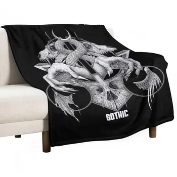 Новая закуска - готическое Пледовое Одеяло Мягкие Постельные Одеяла Пушистые Одеяла Покрывала для кроватей