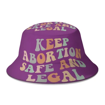 Новая летняя феминистская шляпа-ведро для женщин и мужчин, пляжная складная шляпа-боб для рыбалки, панама, кепка-панама
