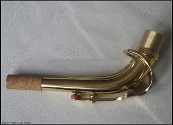Новый гриф альт-саксофона с золотым лаком 1шт 23,5 мм