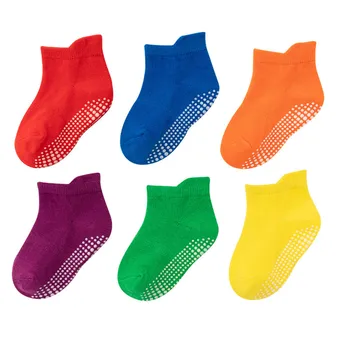 Носки для младенцев, напольные носки, Летние хлопчатобумажные носки, тонкие дышащие осенние однотонные модные носки на 12 дней, если Носки