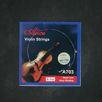 Однострунные скрипичные струны, намотанные для полноразмерных скрипок, Серебряные Однострунные Однострунные скрипичные струны для скрипки