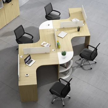 Офисная мебель комбинация офисного стола и стула
