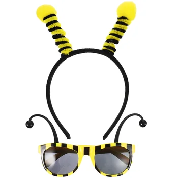 Повязки на голову Женский макияж для волос Пчелиная Детская антенна Аксессуары для одежды на Хэллоуин Солнцезащитные очки для взрослых Детские принадлежности для вечеринок