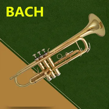 Профессиональный трубный инструмент Баха для начинающих Си-бемоль Трубный инструмент Полный набор аксессуаров