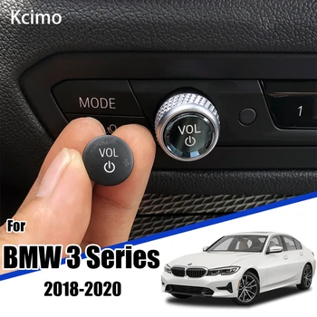 Ручка Регулировки Громкости Автомобиля, Кнопка Замены Отделки Салона BMW New 3 Серии G20 G05 X5 G06 X6 G07 X7 Z4 G29 Crystal