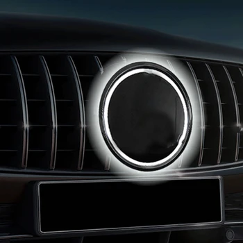 Светодиодная Эмблема Решетки для AMG Mercedes Benz Brabus W205 W212 W176 W246 W251 W166 CLS CLA Зеркальная Эмблема Наклейка С Логотипом Mercedes Light