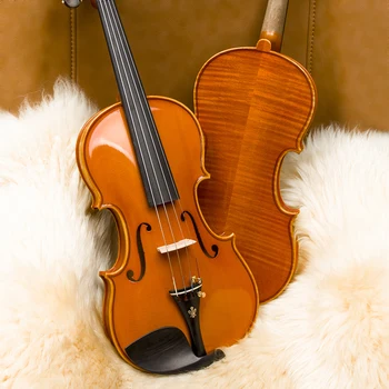 Скрипка CHRISTINA Standard & Exam, глянцевая, из массива ели и огненного клена, с набором аксессуаров для смычковых инструментов в футляре, доступно 4 цвета (V05A)