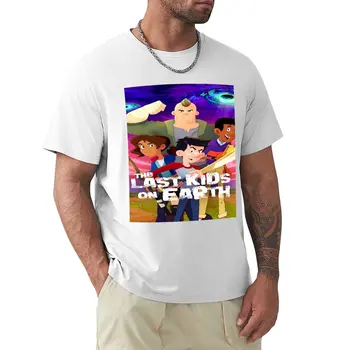Футболка с костюмом The Last Kids on Earth, футболка с коротким рисунком, футболки на заказ, мужские футболки большого и высокого роста