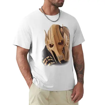 Футболки General Grievous, футболки с графическим рисунком, футболки с аниме, мужские футболки