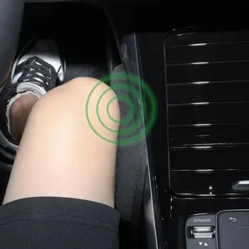 Гелевая наколенник для салона автомобиля Удобная эластичная подушка для ног Универсальный протектор для поддержки бедер Автоаксессуары