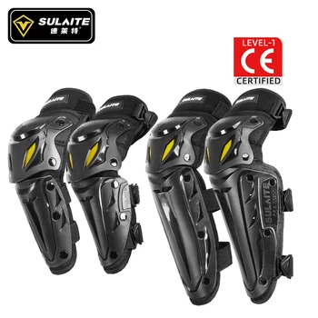 Наколенники для мотокросса SULAITE Moto Protection Защита для налокотников для езды на мотоцикле Для гонок по бездорожью MTB Наколенники